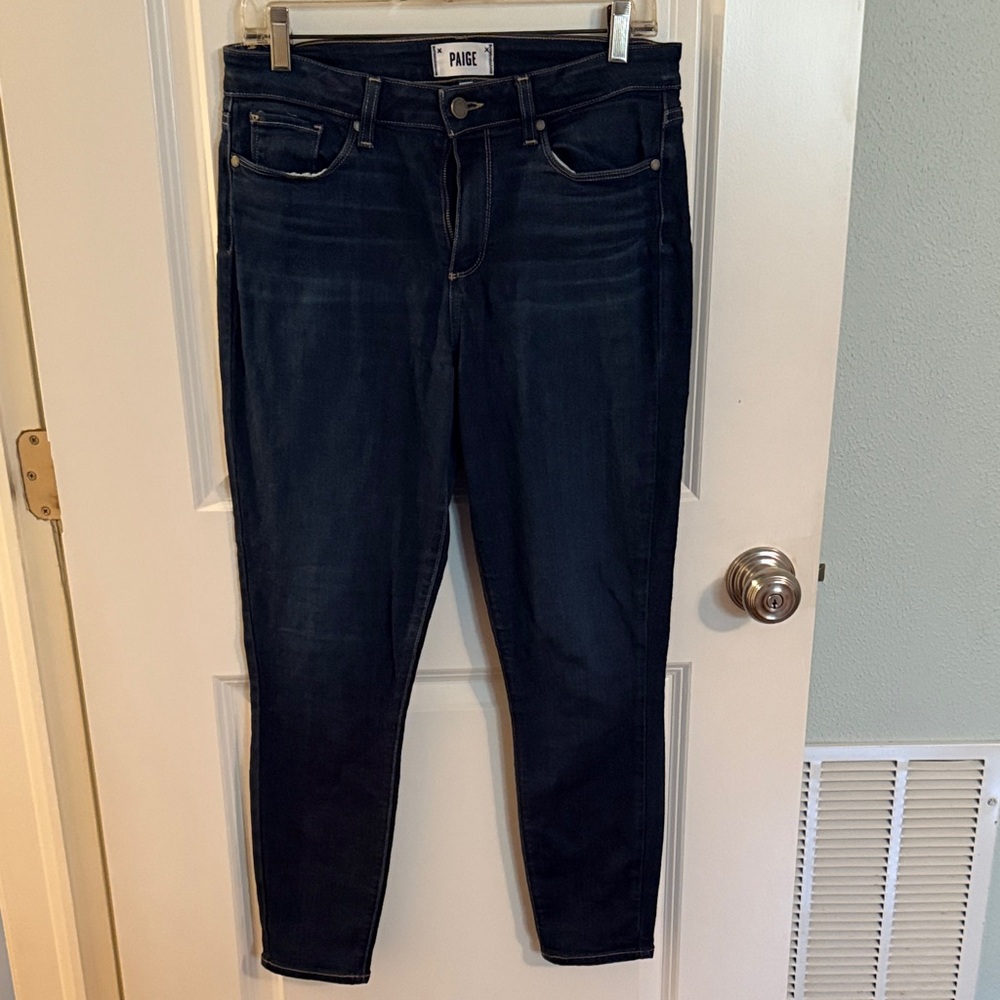 PAIGE Women's Midnight Skinny Jeans